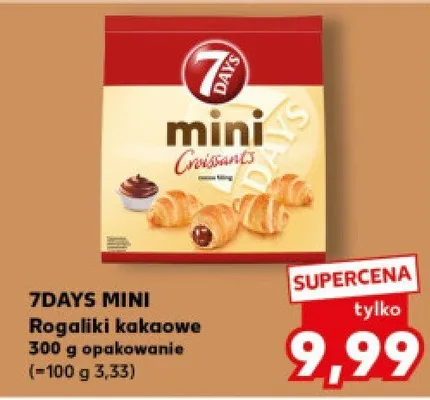 Rogaliki kakaowe promocja w Kaufland