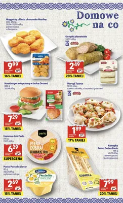 Hummus trio Perla 210 g promocja w Delikatesy Centrum