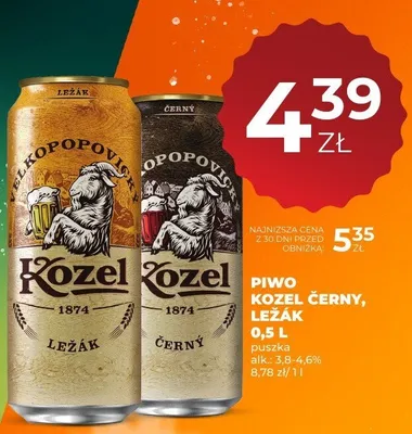 Piwo promocja w Duży Ben