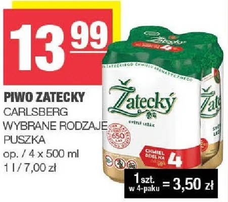 Piwo promocja w SPAR