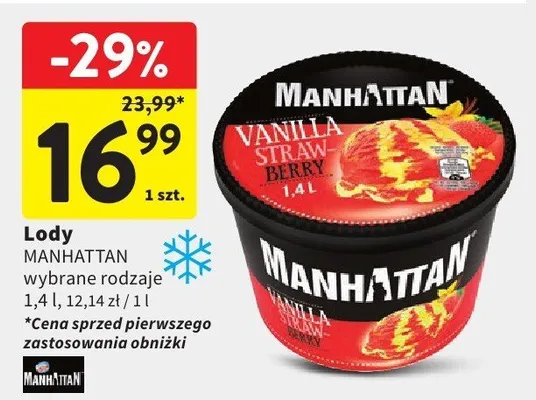 Lody promocja w Intermarche