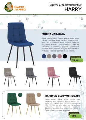 Krzesło promocja w HIPPER.pl