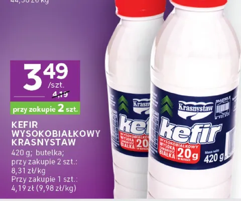 Kefir promocja w Stokrotka