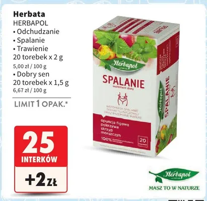 Herbata, różne rodzaje promocja w Intermarche