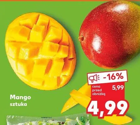 Mango 1 szt. Kaufland promocja w Kaufland