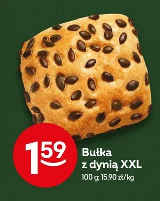 Bułka z dynią promocja w Żabka