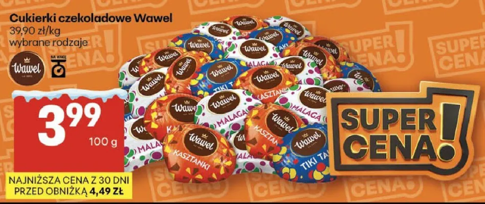 Cukierki promocja w Delikatesy Centrum