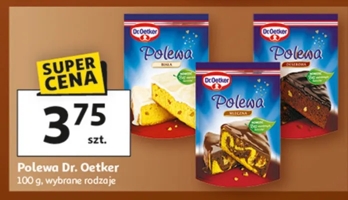 Polewa Dr. Oetker promocja w Auchan