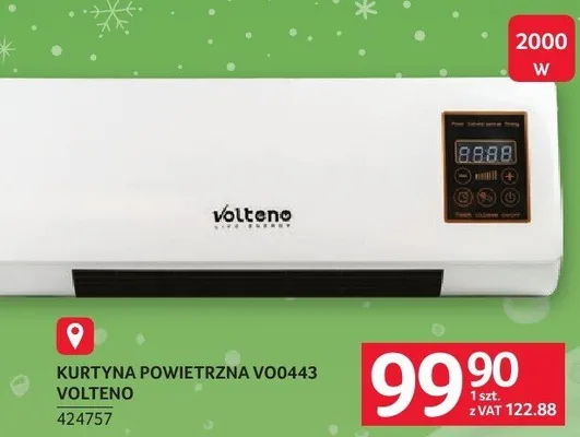 Kurtyna powietrzna Volteno V00443 promocja w Selgros