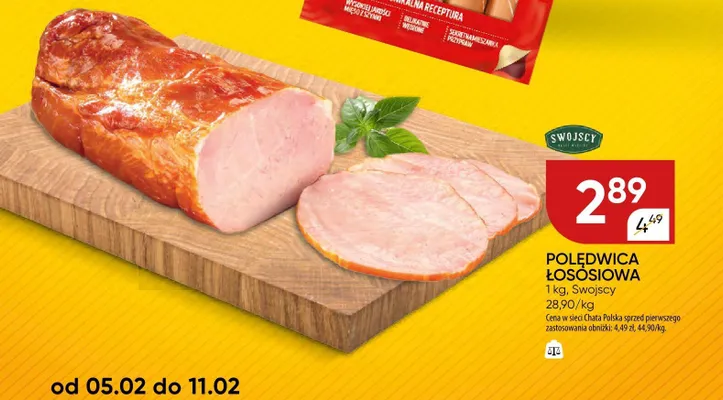 Polędwica łososiowa Kaminiarz promocja w Chata Polska