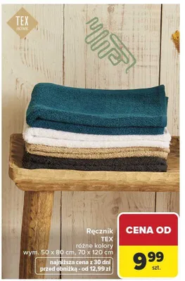 Ręcznik promocja w Carrefour