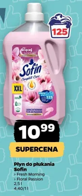 Płyn do płukania Sofin Fresh Morning, Floral Passion promocja w Netto