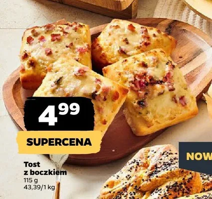 Tost z boczkiem promocja w Netto