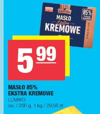 Masło promocja w SPAR