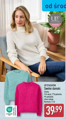 Sweter damski s-xl promocja w Aldi