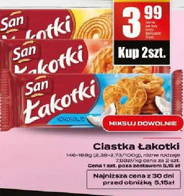 Ciastka Łakotki promocja w Supeco