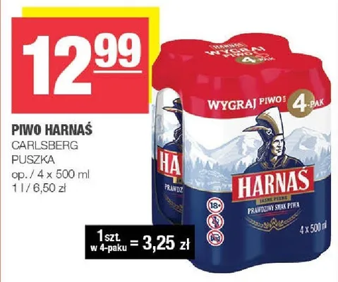 Piwo promocja w SPAR