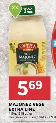 Majonez VEGE EXTRA LINE promocja w Stokrotka