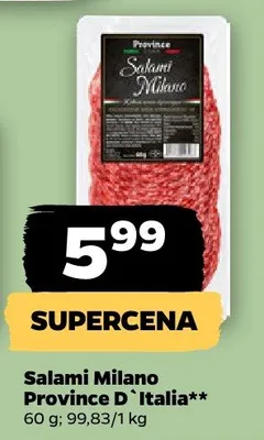 Salami Milano promocja w Netto