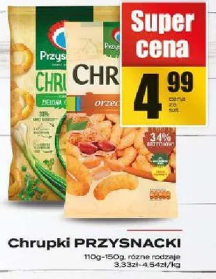 Chrupki PRZYSNACKI promocja w Supeco