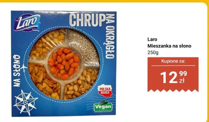 Mieszanka na słono Chrup na okrągło promocja w Dino