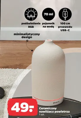 Ceramiczny nawilżacz powietrza promocja w Netto