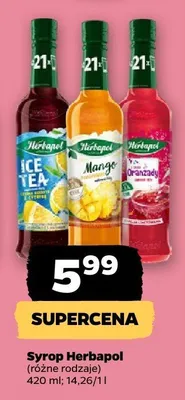 Syrop Herbaciany Herbapol różne rodzaje promocja w Netto
