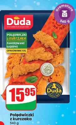 Polędwiczki z kurczaka panierowane łagodne promocja w Dino