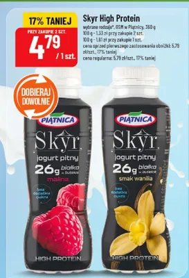 Jogurt Skyr High Protein Piątnica wanilia promocja w POLOmarket