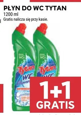 Płyn do WC Tytan promocja w Stokrotka