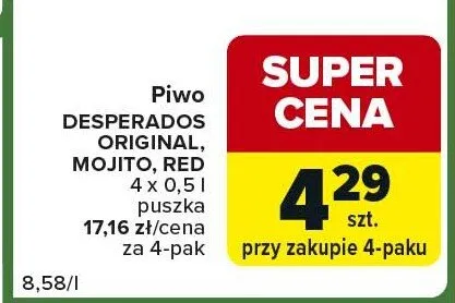 Piwo promocja w Carrefour Express