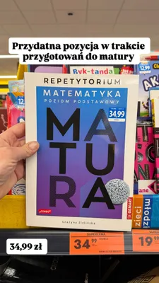 Repetytorium Matematyka poziom podstawowy promocja w Biedronka