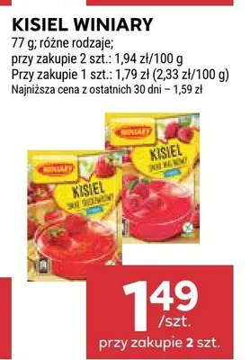 Kisiel Winiary promocja w Stokrotka
