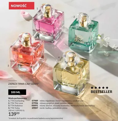 Woda perfumowana promocja w AVON