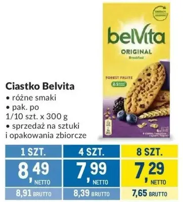Ciastko Belvita promocja w Makro