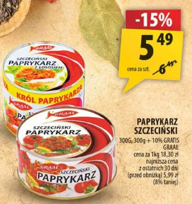 Paprykarz szczeciński promocja w Arhelan