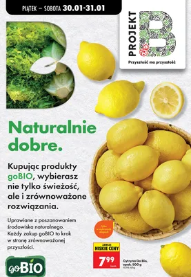 Cytryna Go Bio promocja w Biedronka