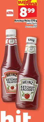 Ketchup Heinz 570 g promocja w TOPAZ