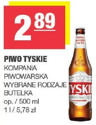 Piwo promocja w SPAR