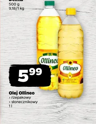 Olej słonecznikowy promocja w Netto