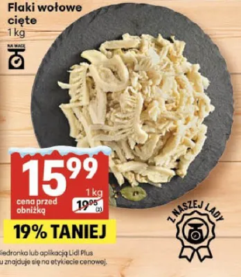 Flaki wołowe cięte Delikatesy Centrum promocja w Delikatesy Centrum