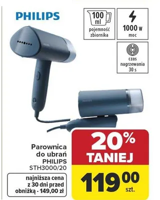 Parownica do ubrań promocja w Carrefour