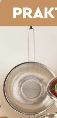 Sitko z rączką lub zestaw 3 sitek promocja w Biedronka