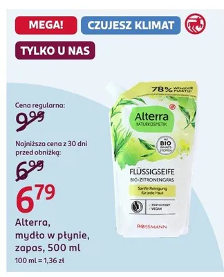 Mydło w płynie, zapas, 500 ml promocja w Rossmann