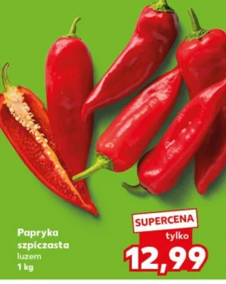 Papryka szpiczasta luzem promocja w Kaufland