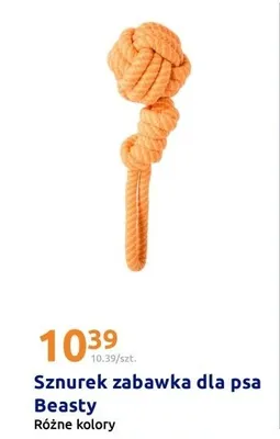 Zabawka dla psa sznurkowa, różne kolory promocja w Action
