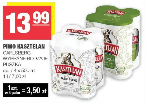 Piwo promocja w SPAR
