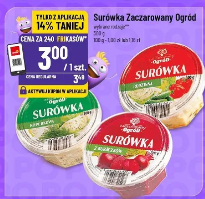 Surówka Zaczarowany Ogród wybrane rodzaje promocja w POLOmarket
