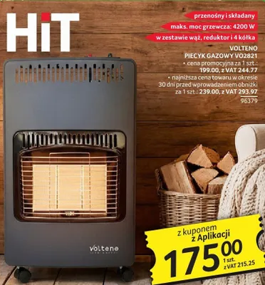 Piecyk gazowy Volteno VO2821 promocja w Selgros