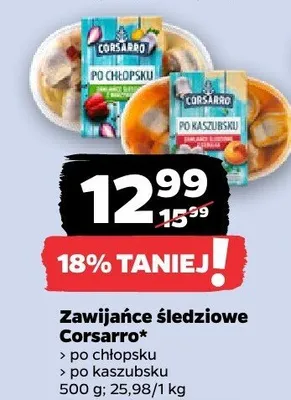 Zawijańce śledziowe po chłopsku 500 g promocja w Netto